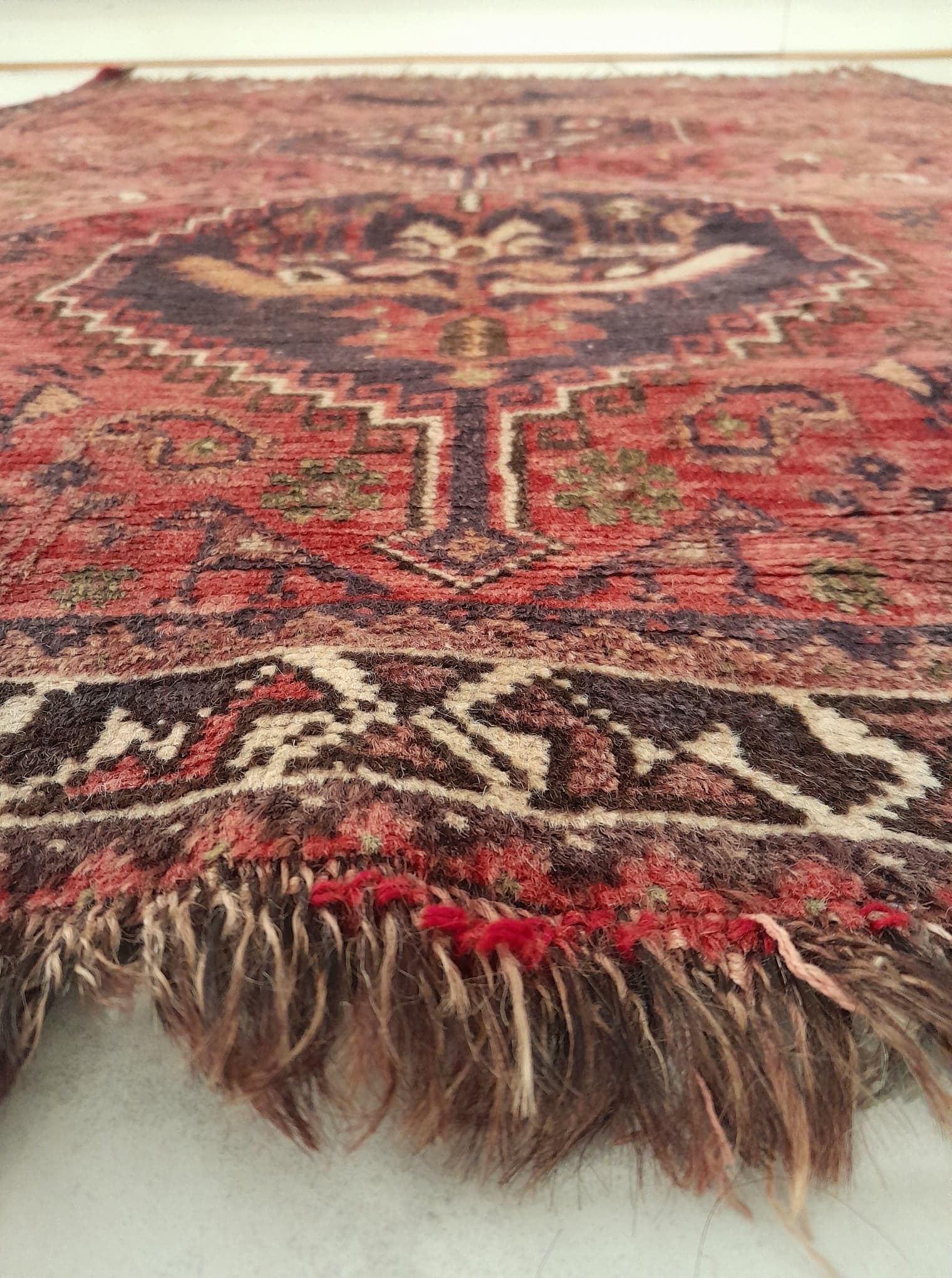 Handmade Persian Shiraz rug 150x108cm