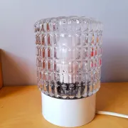 Table lamp in glass 1970