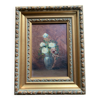 Huile sur panneau