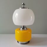 Italian glass table lamp, 70s