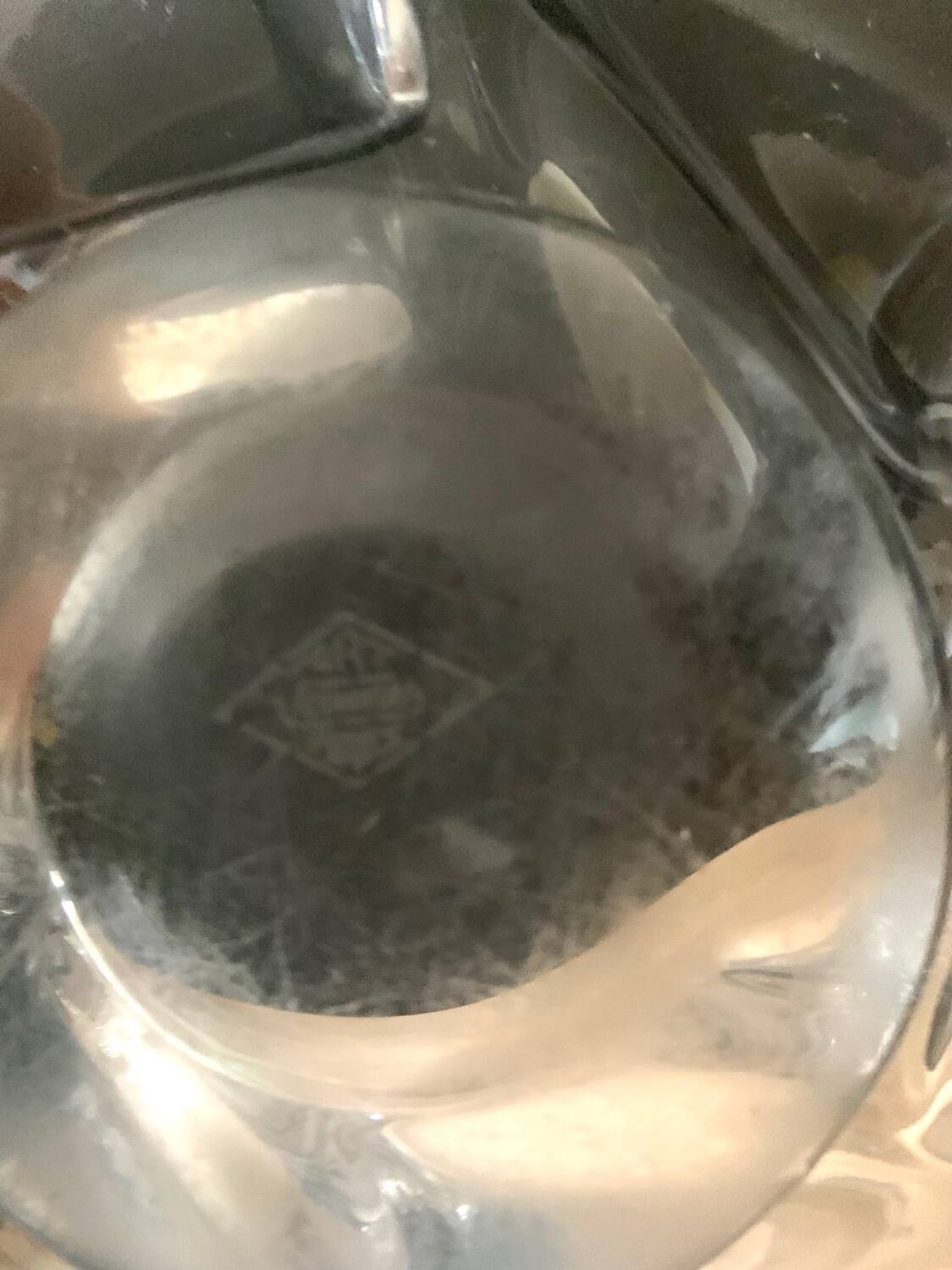 Grand plat cristal de Vannes