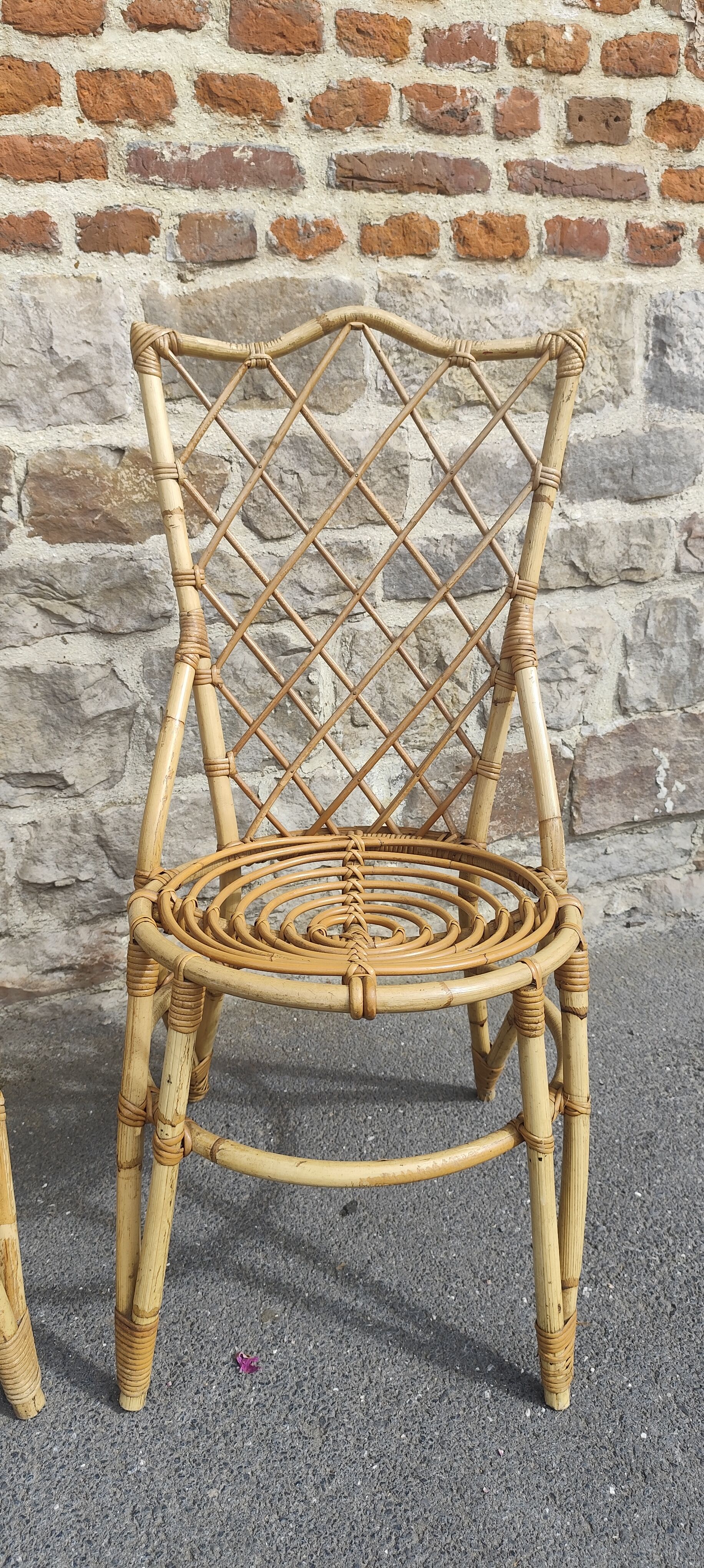 Lot de 4 chaises Louis Sognot