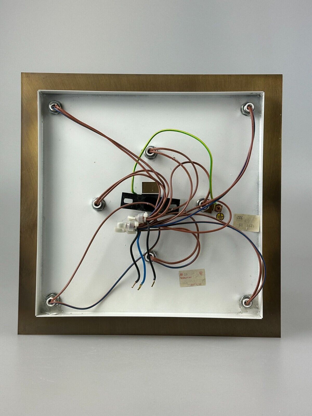 60s 70s ceiling lamp Sölken Leuchten Germany in brass