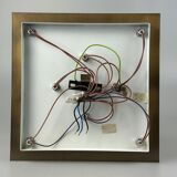 60s 70s ceiling lamp Sölken Leuchten Germany in brass