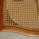 Paire de chaises en bois et cannage style Louis XV