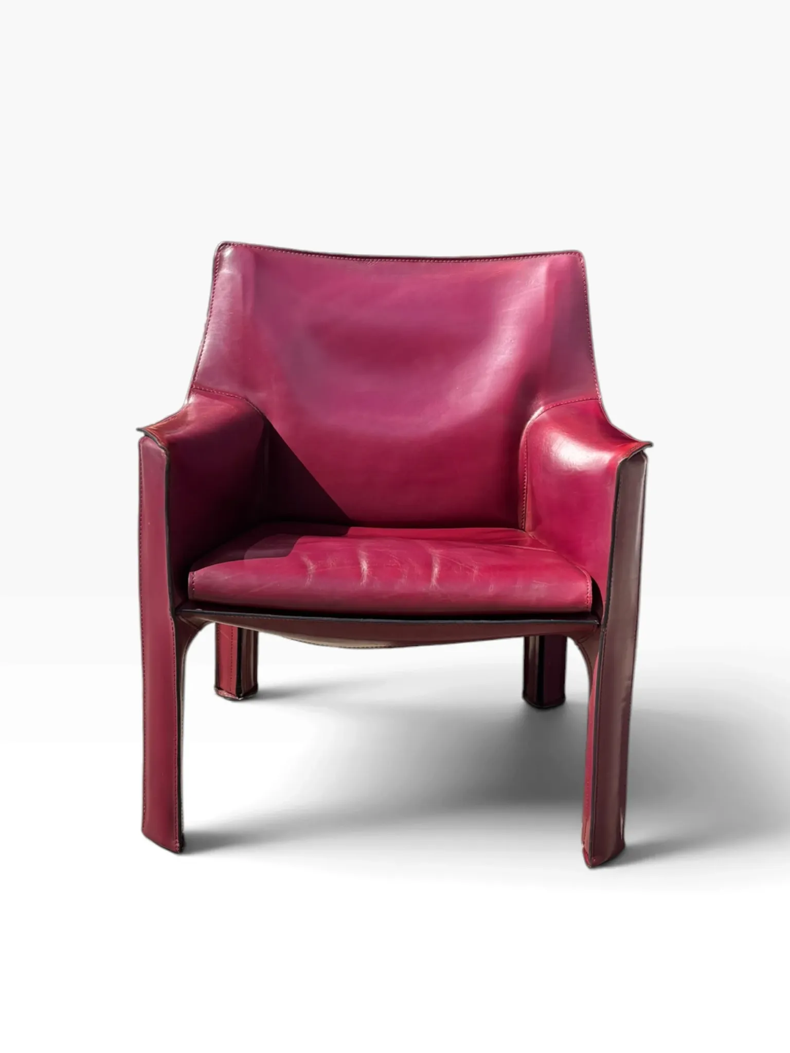 Fauteuil Cab 414 par Mario Bellini pour Cassina