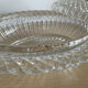 Vintage glass butter dish