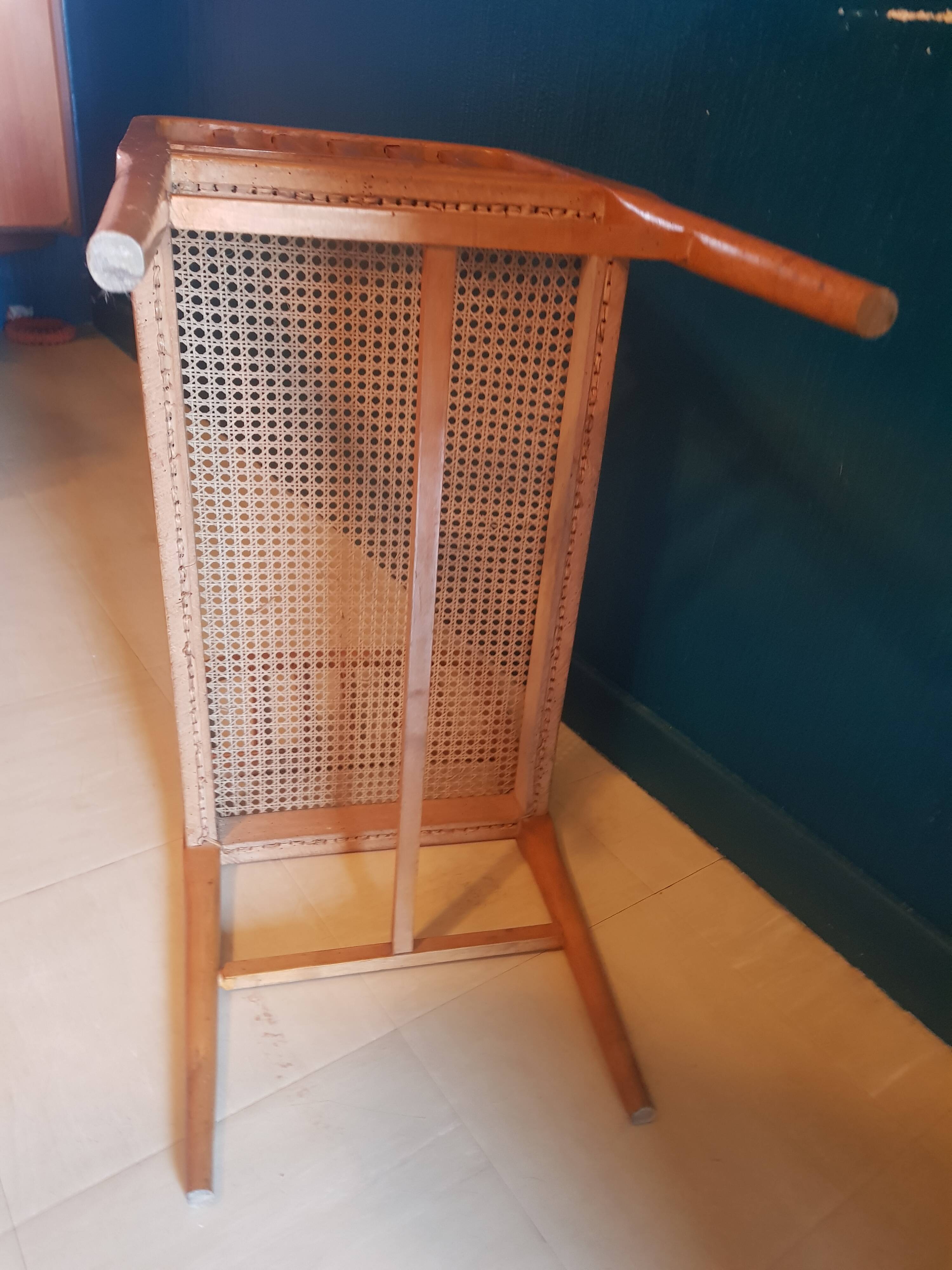 Bench end of bed cannage vintage style empire