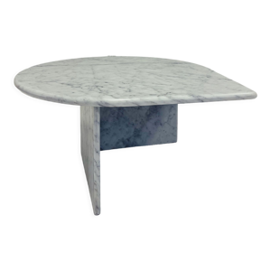 table basse en marbre - blanc