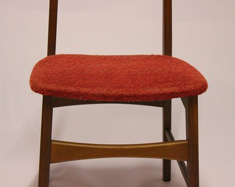 Set of chairs in teak Danish 1960