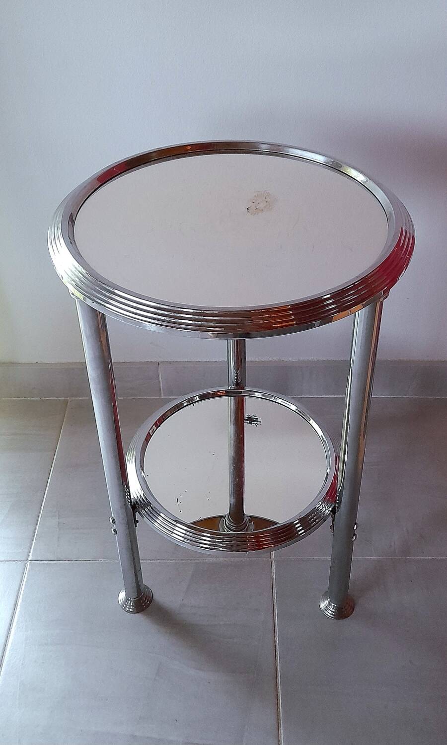 Pedestal table or art deco plant holder