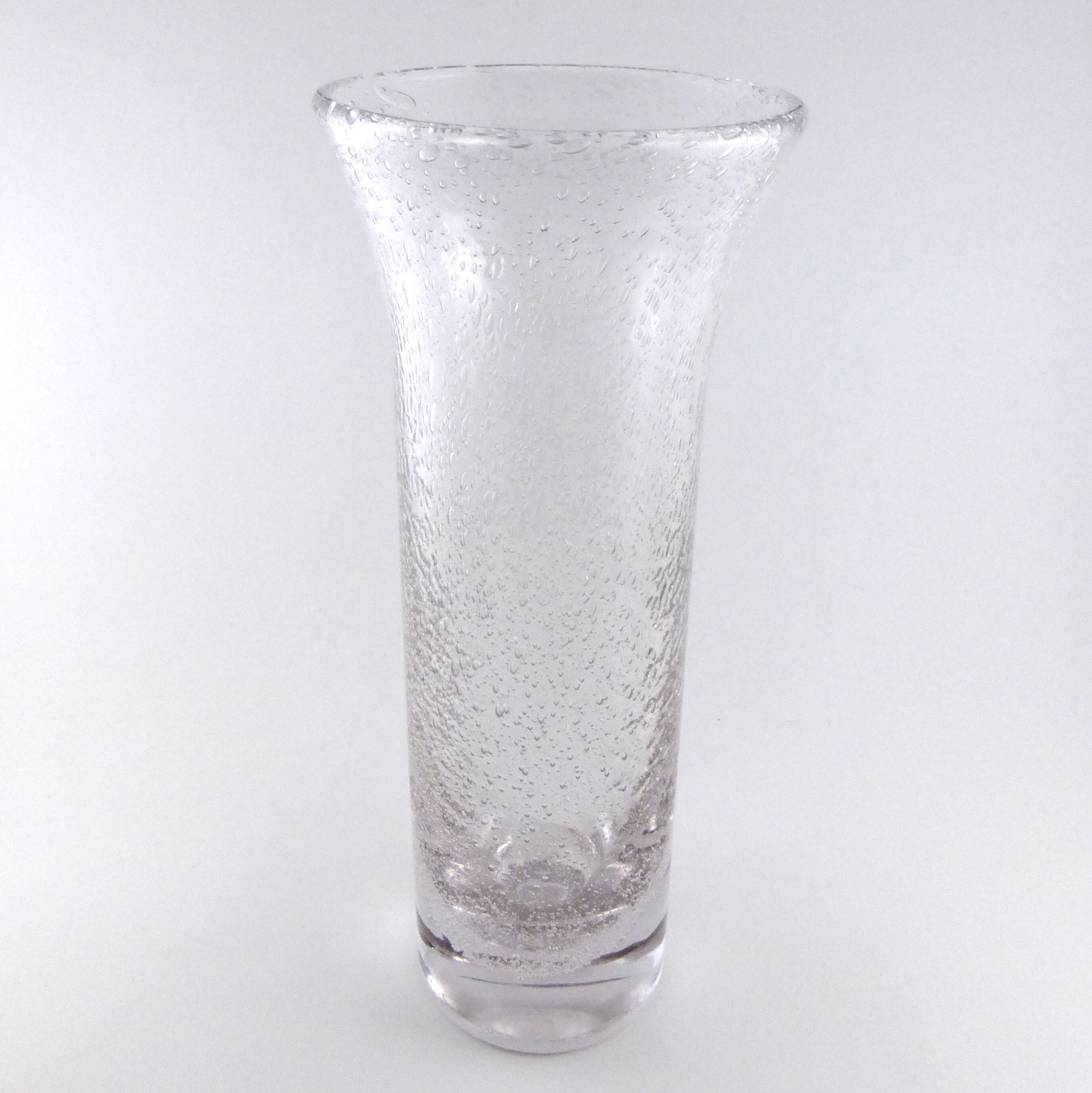 Bubble glass vase - around 1960