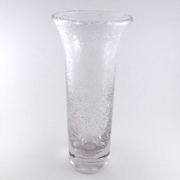 Vase en verre bullé - vers 1960