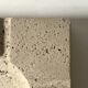 Cendrier italien en travertin sculpté Fratelli Manelli, design 1970
