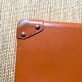 Antique suitcase and its key