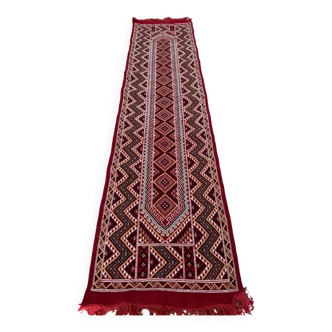 Tapis couloir margoum tissé mains e