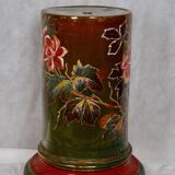 Truncated column / glazed terracotta harness, 20th century