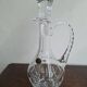 carafe aiguière  Estampillée Cristallerie De Lorrai