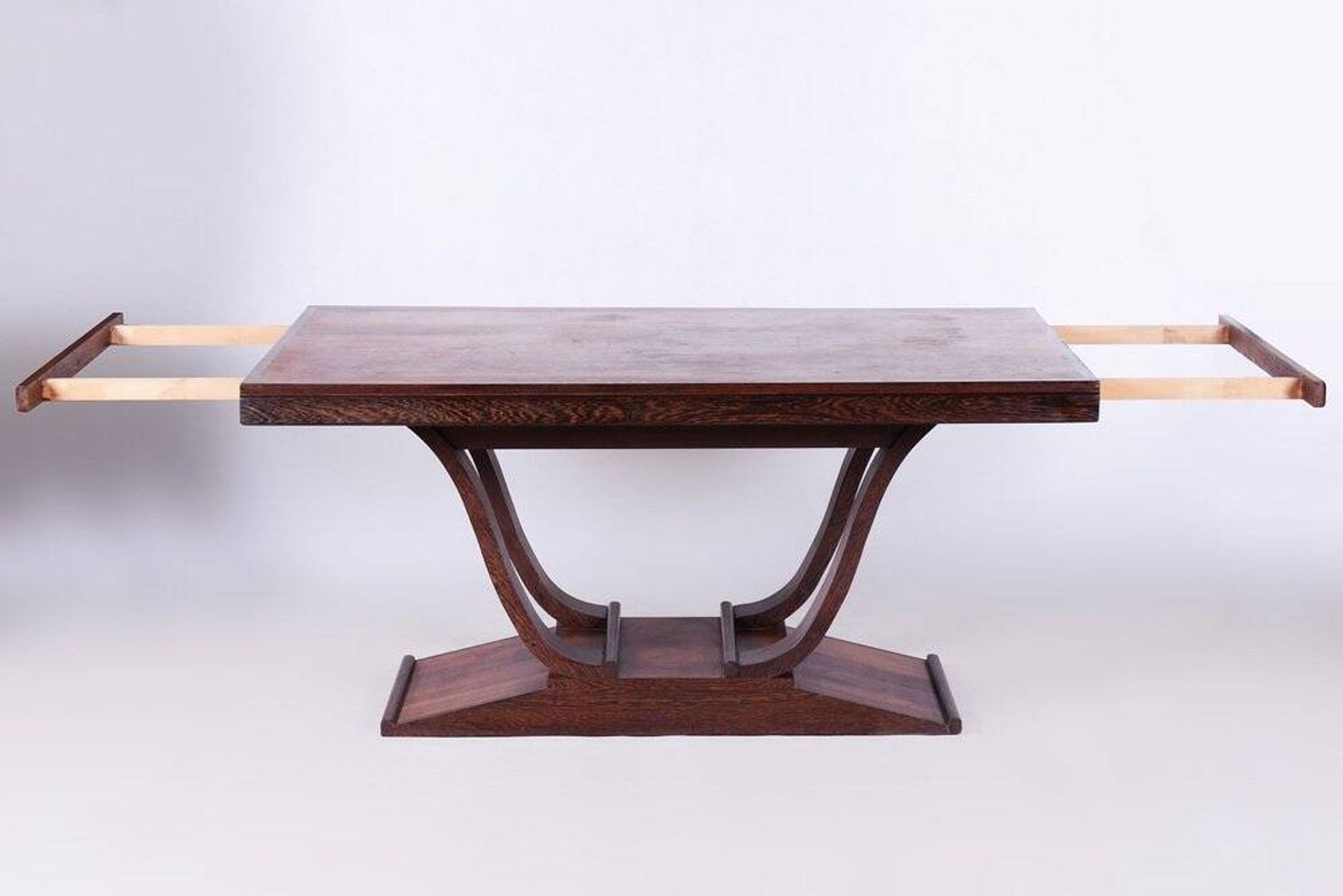 Table pliante Art Déco en Wengé, France, années 1920