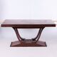 Art Deco Folding Table in Wengé, France, 1920s