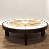 Ceramic coffee table by Roger Capron