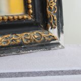 Old wooden mirror