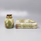 Smoking set in onyx, Made in Italy 1960