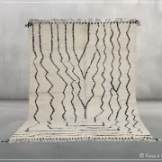 Large Beni Ouarain rug, 285 x 205 cm, G-317