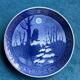 Wall plates Christmas Denmark Royal Copenhagen years 72-87