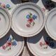 Vintage plates l'Amandinoise