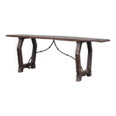 Antique Spanish Double Sided Console Table
