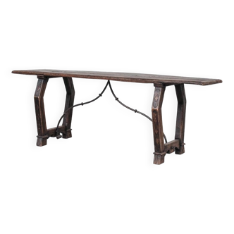 Table Console Antique Double Face, Espagne