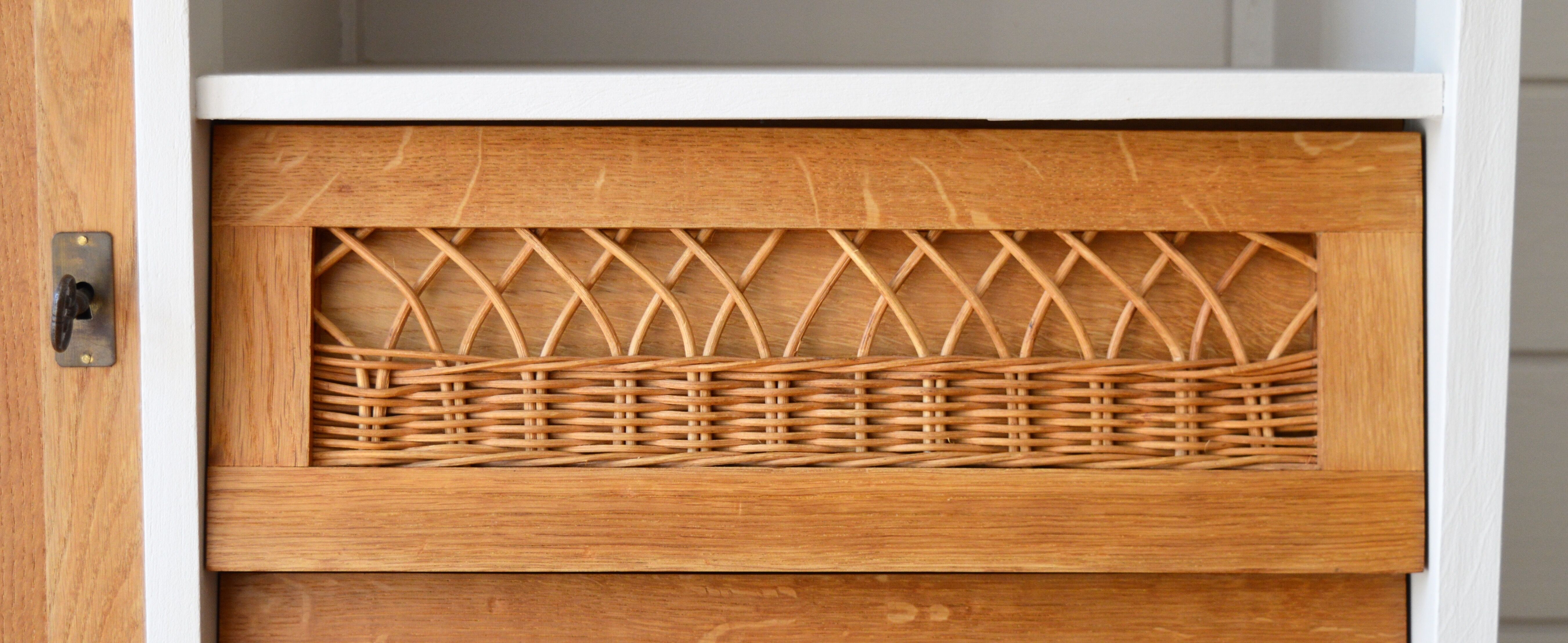 Rattan cabinet