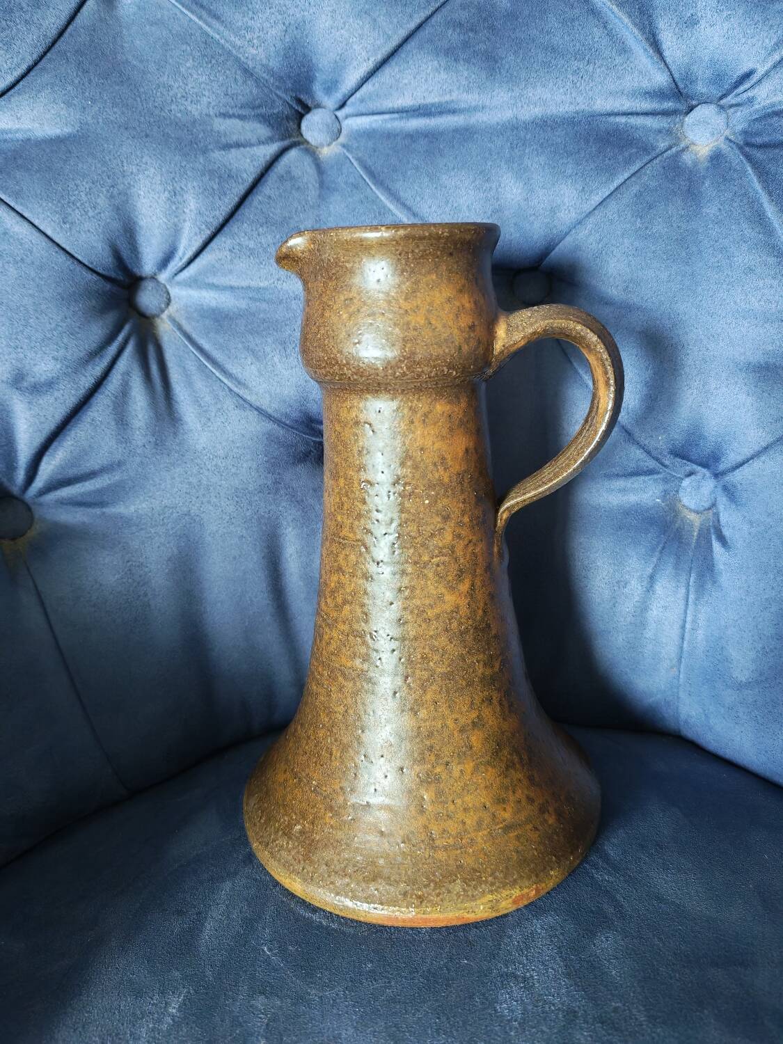 Collection de trois vases en grès  Rudi Stahl Studio Pottery 1970
