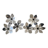 Vintage candlestick pair by Monika Mulder