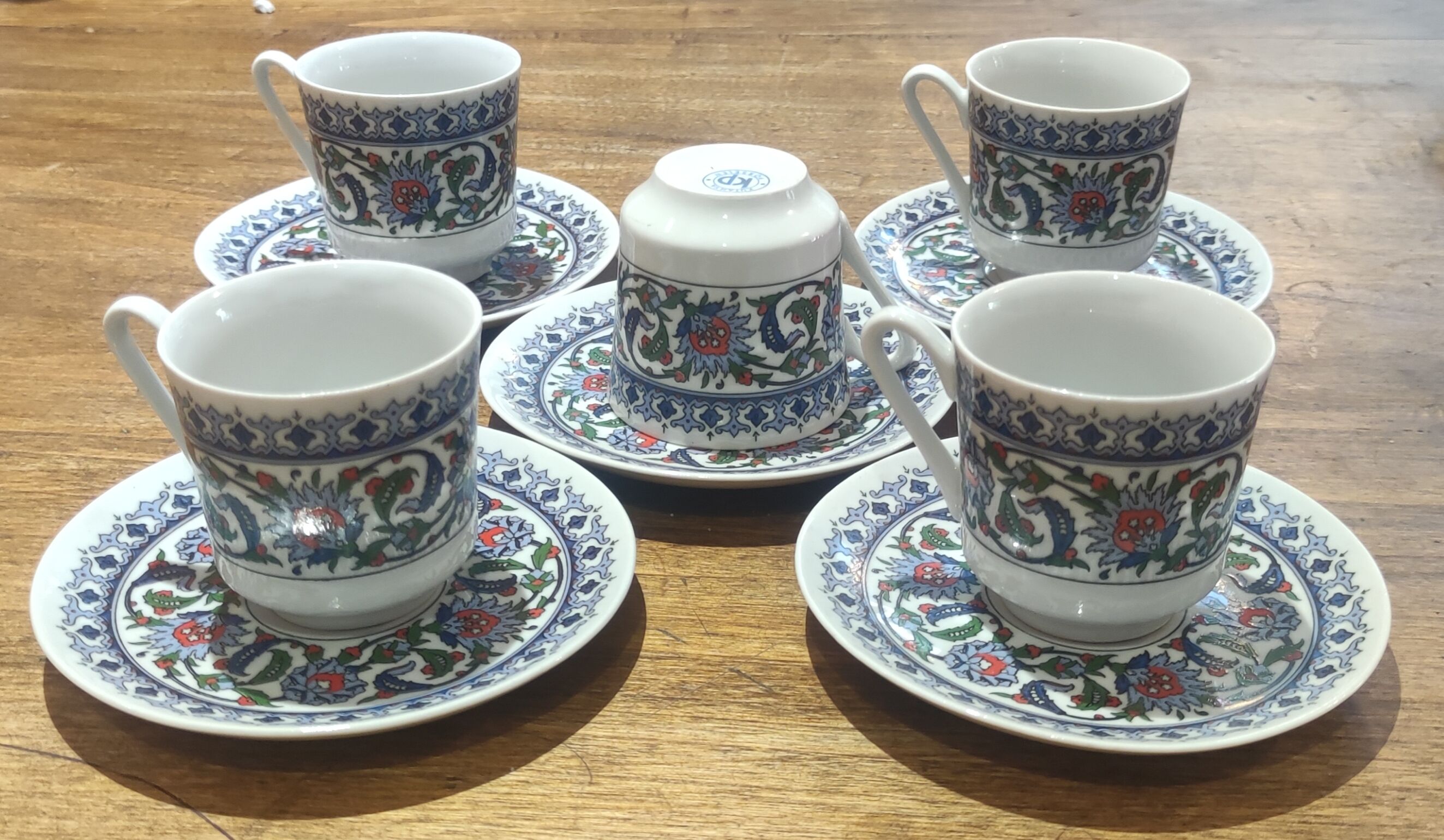 Vintage/Turkish porcelain coffee service