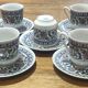 Vintage/Turkish porcelain coffee service