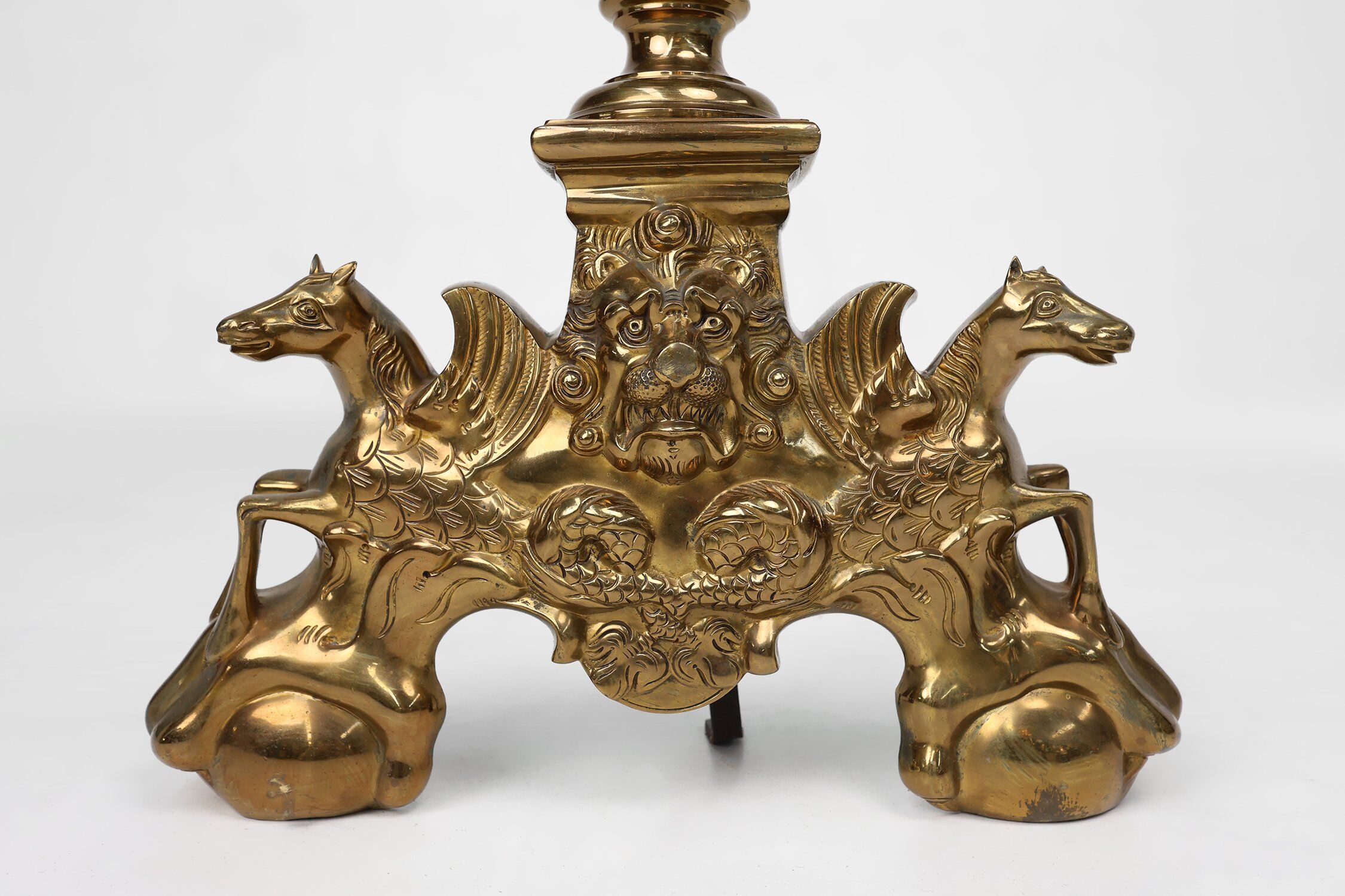 Large 20th Century Neo-Classical Copper Firebucks, France, 1940, Set of 2