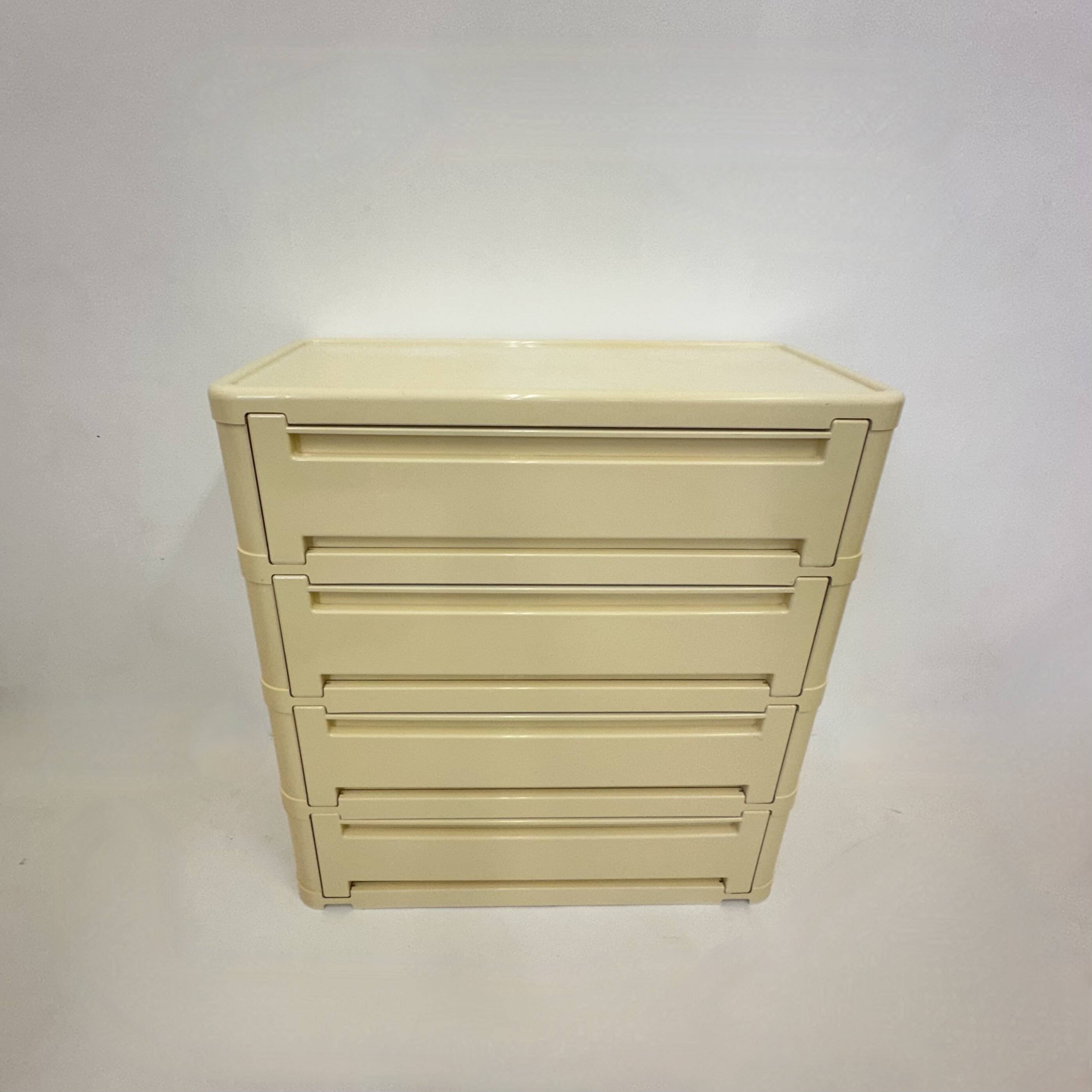 Olaf Von Bohr for Kartell Mod. 4963 Chest of Drawers, Italy 1970s