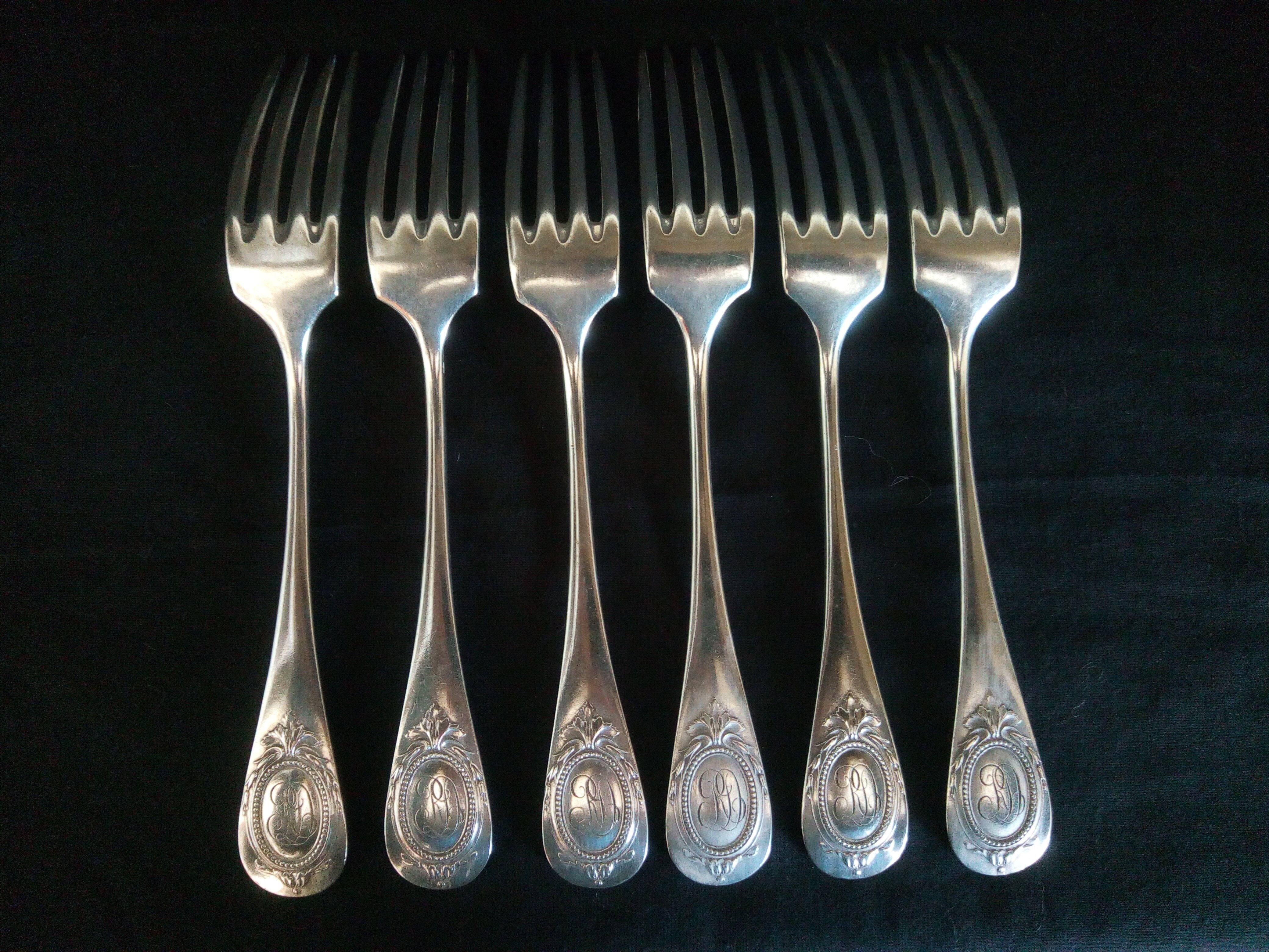 Christofle cutlery set, Bagatelle model (21 seats)