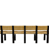 Ensemble de 6 chaises de table à manger par Martin Visser