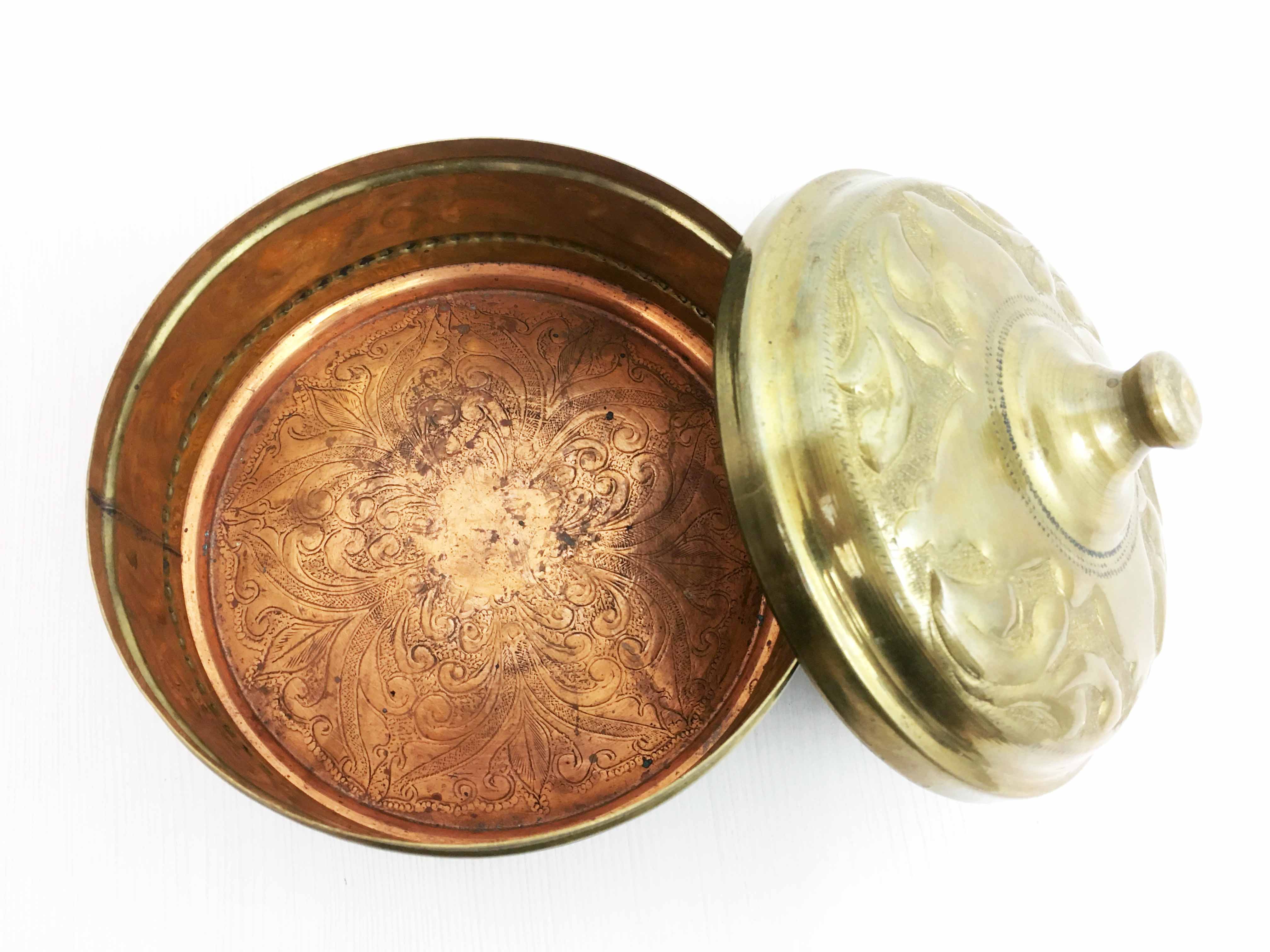 Vintage brass candy maker