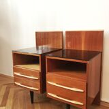 Nightstands by Mojmir Pozar for UP Zavody, 1960s, pair