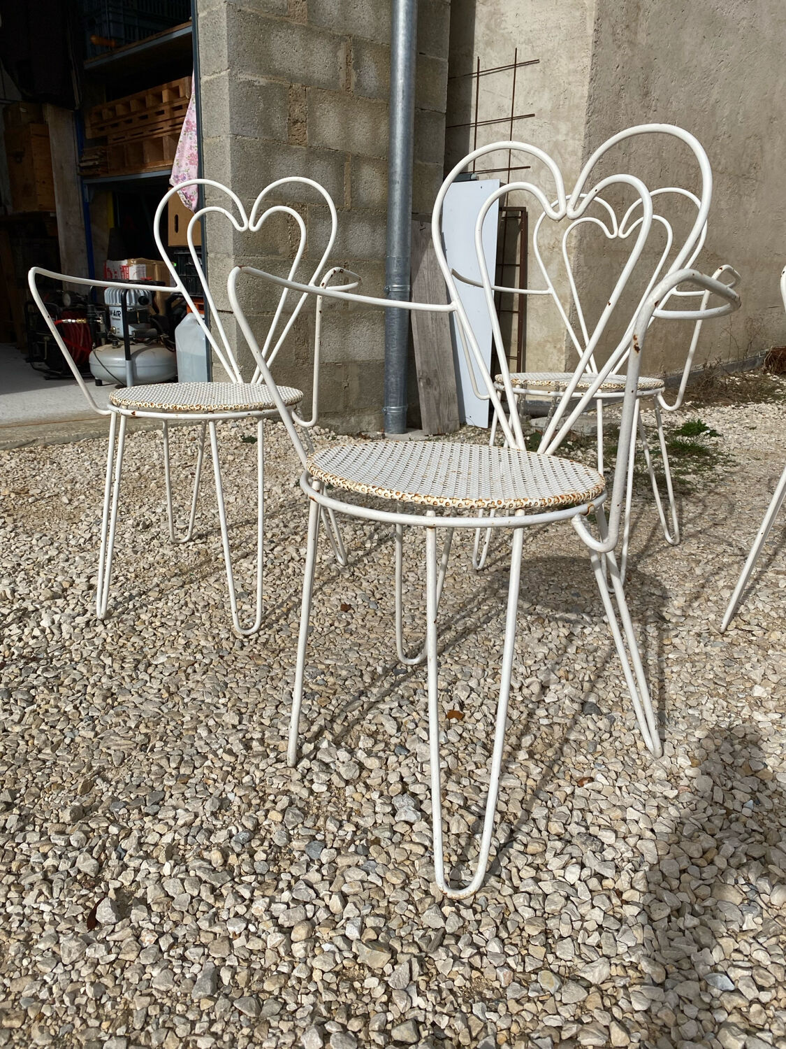 Mathieu Matégot garden furniture - 1954