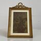 Small Napoleon III photo frame in gilded brass