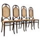Thonet chairs, model 207, set of four