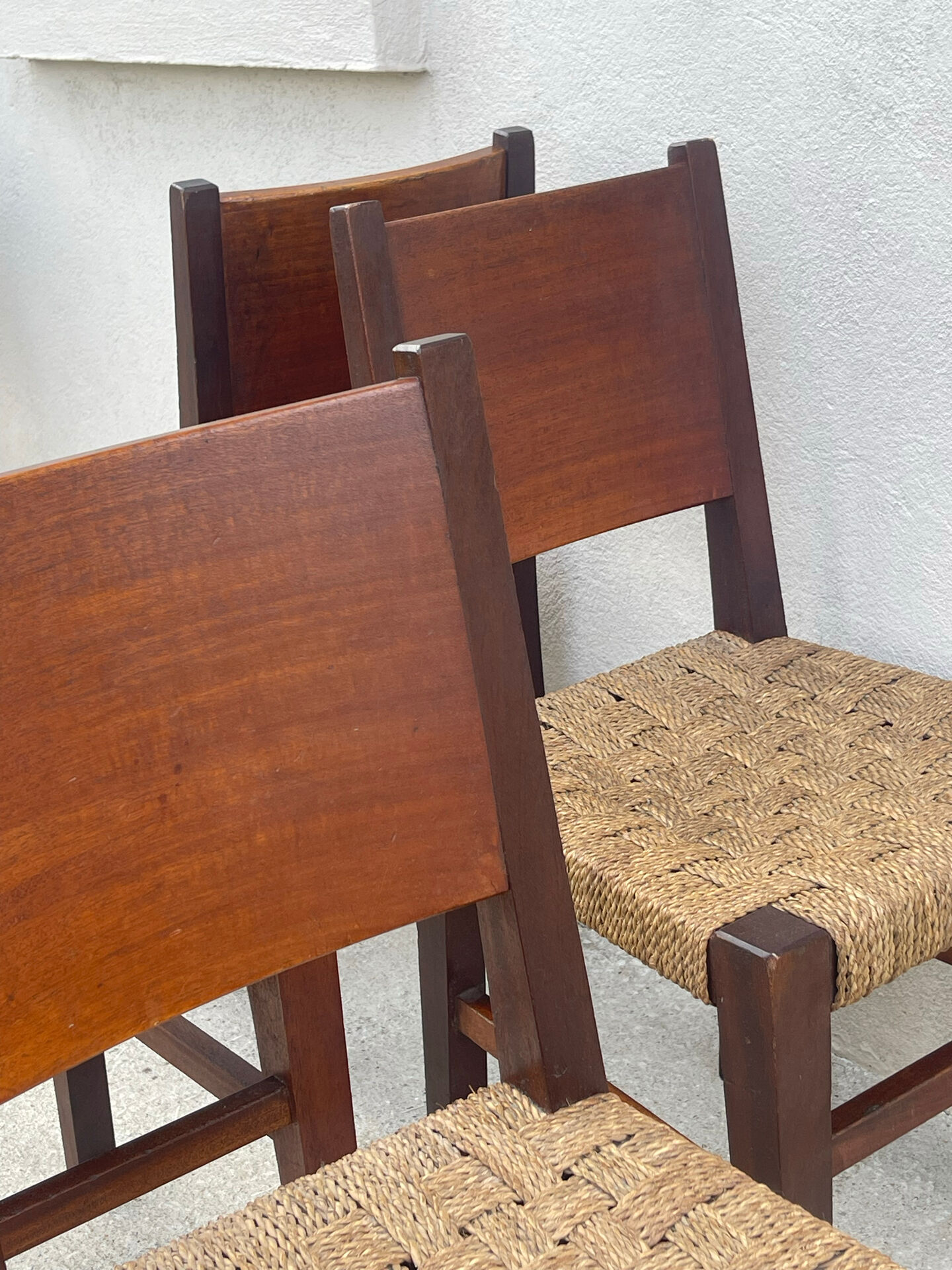 4 modernist chairs from the 1950s.