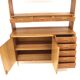 Commode-bibliothèque scandinave en teck, Suède, 1960