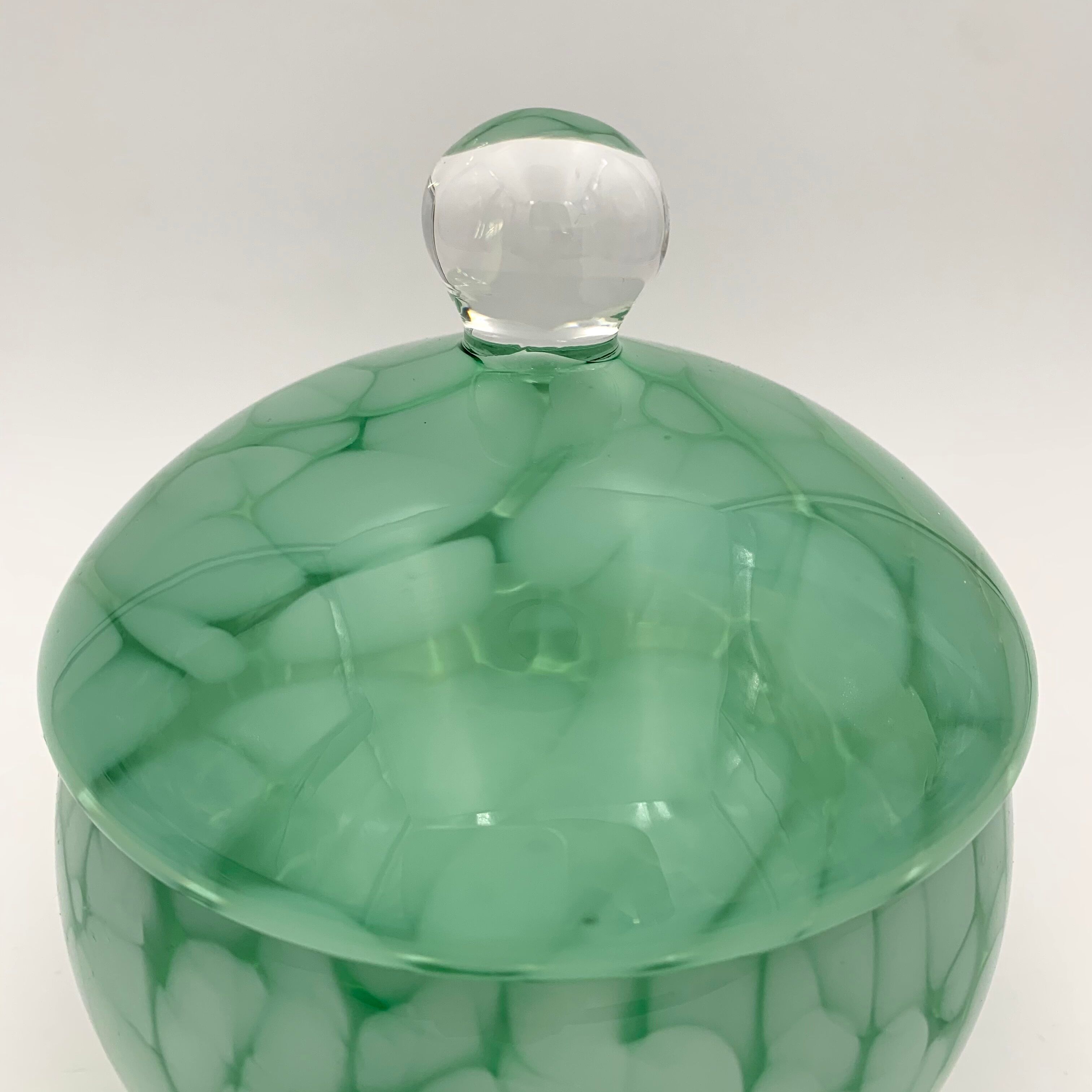 Speckled glass candy, Clichy glass style - 20th century