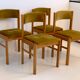 Vintage velvet chairs